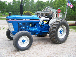 Ford 4110 tractor data