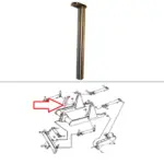 1209088H1 DRESSER TD8G ANGLE CYLINDER PIN