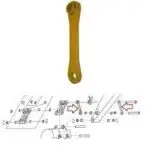 208-70-33120 KOMATSU PC400 Excavator Link, Dipper to Bucket Cylinder