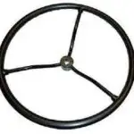 2N3600 Ford 2N 9N Tractor Steering Wheel - Keyed Hub 17.5 Inch. New Aftermarket.