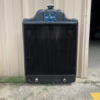 A39345 Case 580CK 580B Backhoe Radiator, New Aftermarket pic of rear