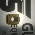 G106810 CASE 580L FRONT AXLE CYLINDER END