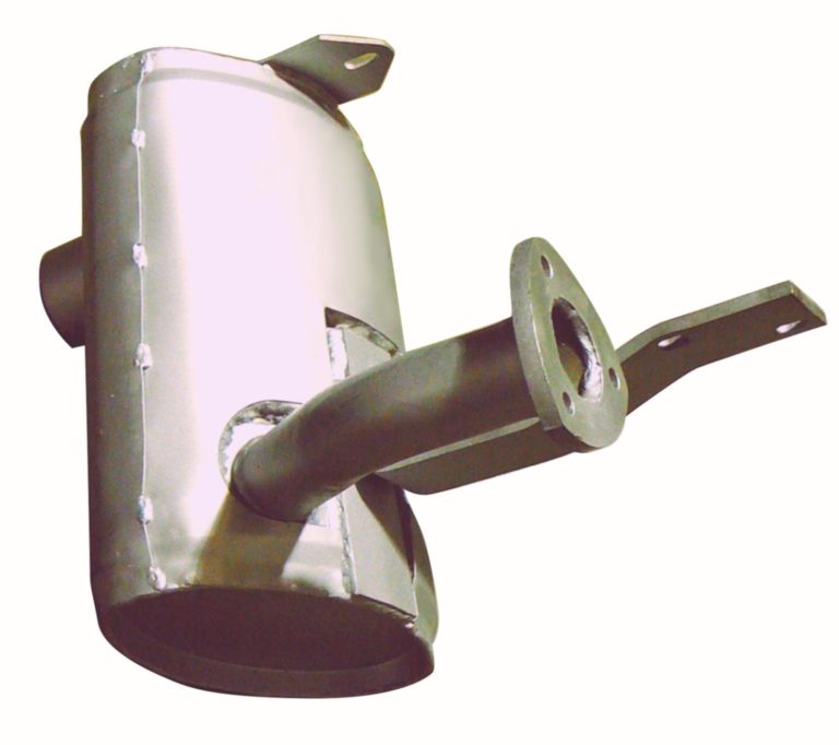 85999357 Ford Backhoe Muffler 555C 555D 575D 655D 675D