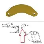 AT181713 John Deere 310E 310G Right Hand Backhoe Bucket Link