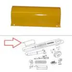 T10018 Deere 350 350B 350C 350D 400G Track Adjuster Cover
