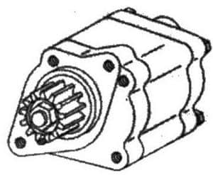 3510011M91 Massey Ferguson Power Steering Pump
