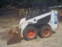SALVAGE BOBCAT 753 SKID STEER FOR PARTS GULF SOUTH EQUIPMENT SALES BATON ROUGE LOUISIANA