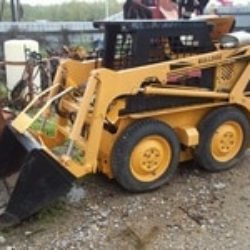 SALVAGE CASE 1845B SKID STEER FOR PARTS GULF SOUTH EQUIPMENT SALES BATON ROUGE LOUISIANA