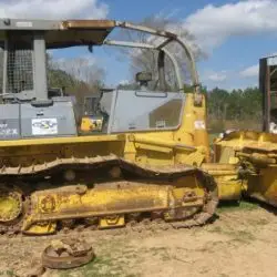 SALVAGE KOMATSU D61EX-12 DOZER FOR PARTS GULF SOUTH EQUIPMENT SALES BATON ROUGE LOUISIANA