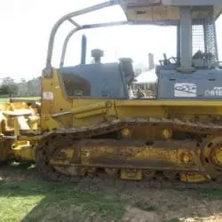 SALVAGE KOMATSU D61EX-12 DOZER FOR PARTS GULF SOUTH EQUIPMENT SALES BATON ROUGE LOUISIANA