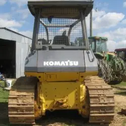 SALVAGE KOMATSU D61EX-12 DOZER FOR PARTS GULF SOUTH EQUIPMENT SALES BATON ROUGE LOUISIANA