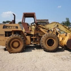 SALVAGE CASE W20C WHEEL LOADER FOR PARTS GULF SOUTH EQUIPMENT SALES BATON ROUGE LOUISIANA