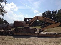 SALVAGE CATERPILLAR 315BL EXCAVATOR FOR PARTS GULF SOUTH EQUIPMENT SALES BATON ROUGE LOUISIANA