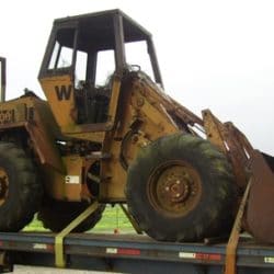 SALVAGE CASE W14 WHEEL LOADER FOR PARTS GULF SOUTH EQUIPMENT SALES BATON ROUGE LOUISIANA