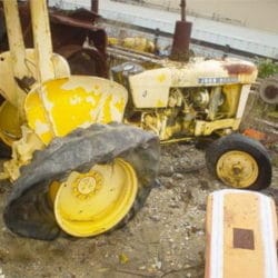 SALVAGE JOHN DEERE 301A UTILITY TRACTOR IN FOR PARTS GULF SOUTH EQUIPMENT SALES BATON ROUGE LOUISIANA