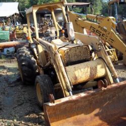 SALVAGE FORD 545 UTILITY TRACTOR FOR PARTS GULF SOUTH EQUIPMENT SALES BATON ROUGE LOUISIANA