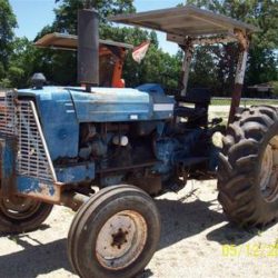 SALVAGE FORD 6600 TRACTOR FOR PARTS GULF SOUTH EQUIPMENT SALES BATON ROUGE LOUISIANA