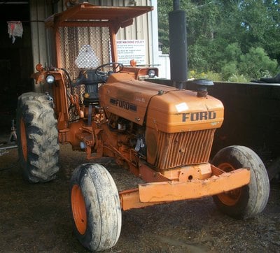 SALVAGE FORD 6610 TRACTOR FOR PARTS GULF SOUTH EQUIPMENT SALES BATON ROUGE LOUISIANA