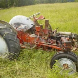 SALVAGE FORD 801 TRACTOR FOR PARTS GULF SOUTH EQUIPMENT SALES BATON ROUGE LOUISIANA