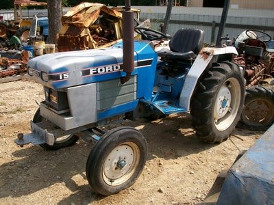 SALVAGE FORD NEW HOLLAND 1520 TRACTOR FOR PARTS GULF SOUTH EQUIPMENT SALES BATON ROUGE LOUISIANA