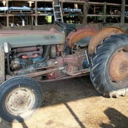 SALVAGE FORD 600 TRACTOR FOR PARTS GULF SOUTH EQUIPMENT SALES BATON ROUGE LOUISIANA