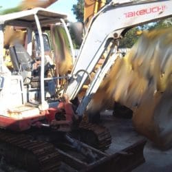 salvage TAKEUCHI TB135 excavator for parts gulf south equipment sales baton rouge louisiana