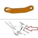 242562A1 580L 580SL 580M 580SM 590 590SL 590SM CASE BACKHOE BUCKET LINK