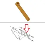 244790A1 CASE 580L 580SL 580M 580SM 590 590SL 590SM BACKHOE BUCKET LINK