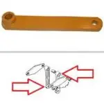 D126492 CASE 580D 580E BACKHOE BUCKET LINK NEW NON-OEM