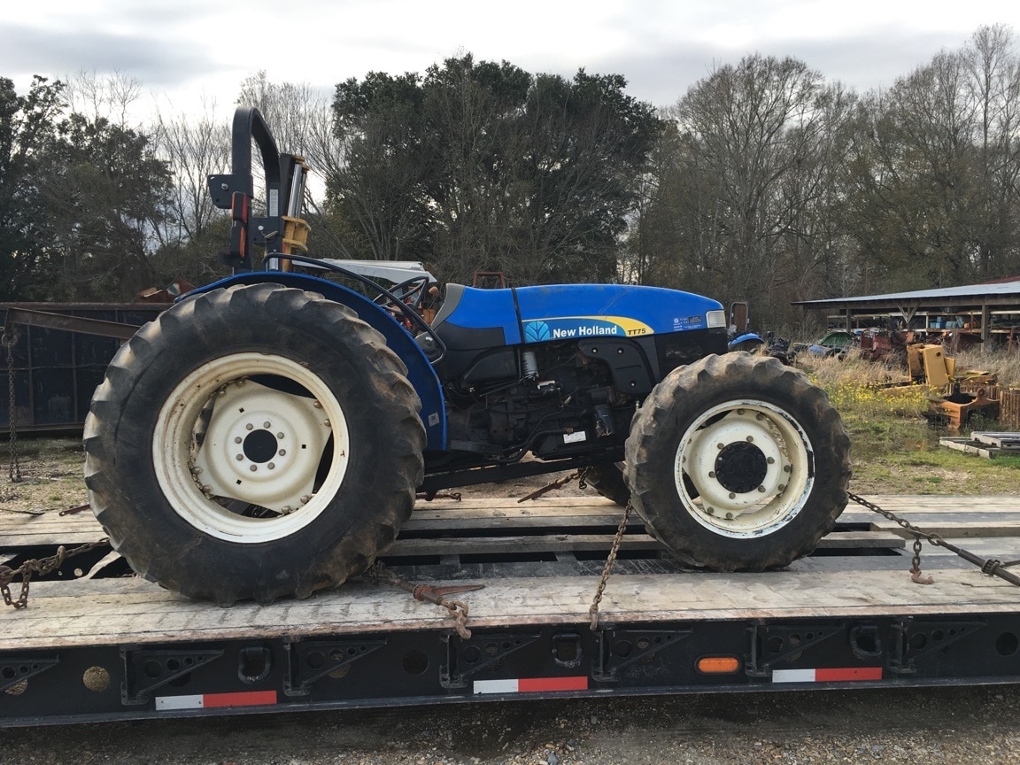 New Holland TT75A Tractor in for Parts