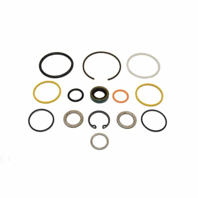 C5NN3N713A FORD TRACTOR BACKHOE POWER STEERING CYLINDER REPAIR KIT 2wd
