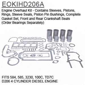 EOKIHD206A CASE/IH ENGINE OVERHAUL KIT