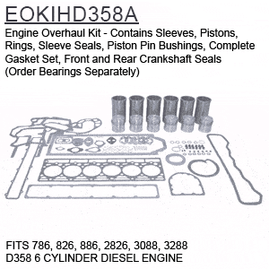 EOKIHD358A CASE/IH ENGINE OVERHAUL KIT
