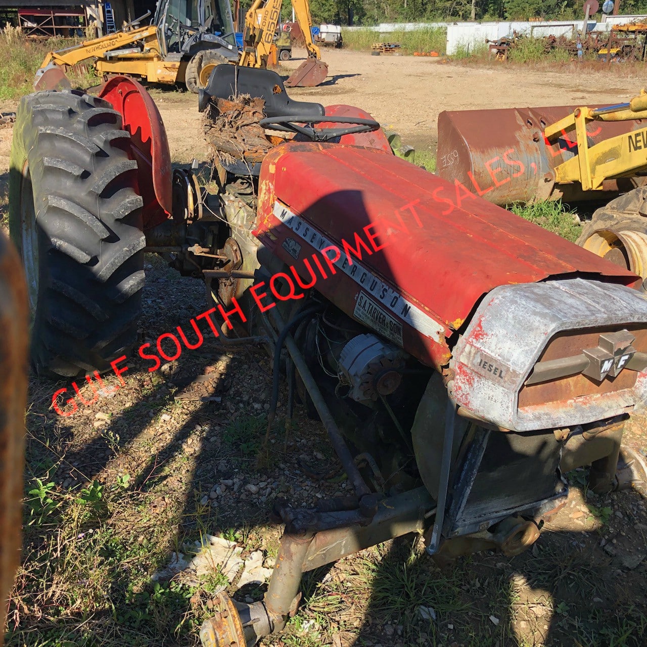 Massey Ferguson 245 Tractor in for Parts