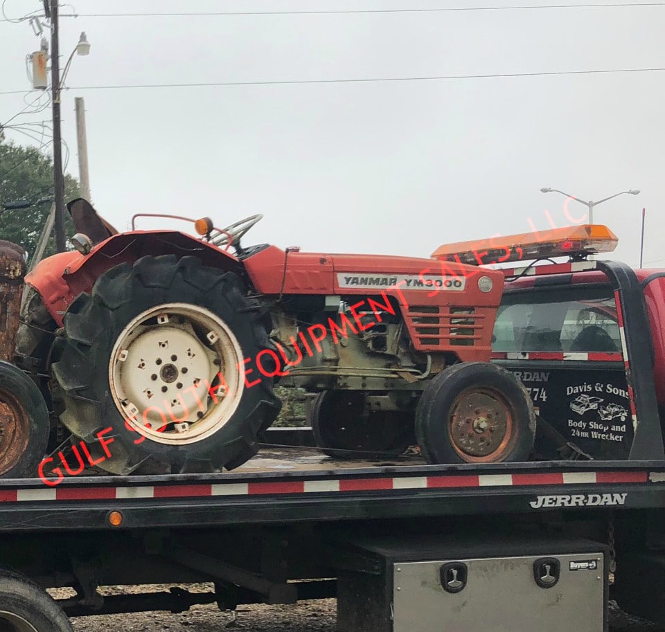 salvage yanmar ym3000 tractor for parts gulf south equipment sales baton rouge louisiana