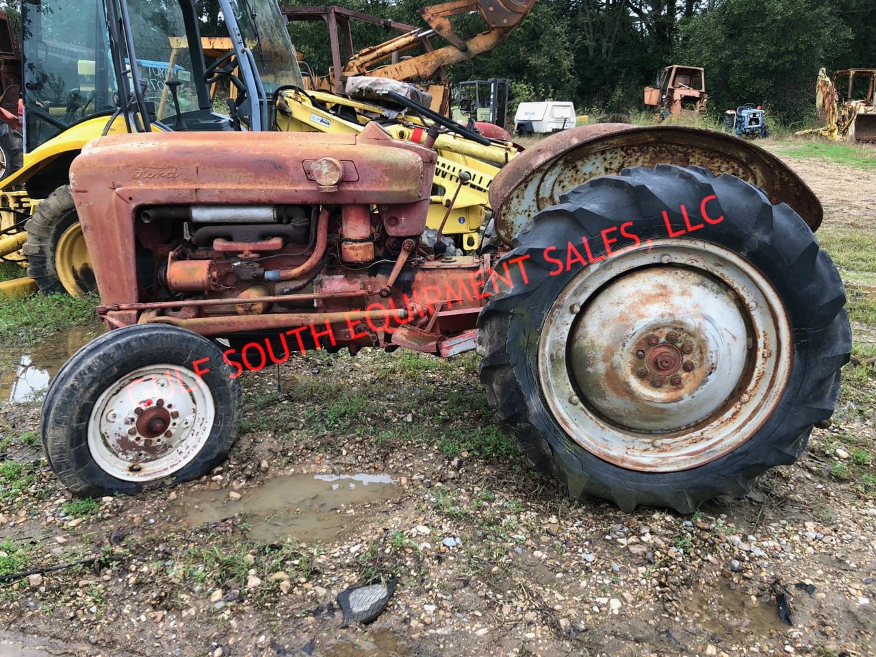 Ford 600 Tractor in for Parts