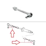 144457A1 CASE BACKHOE 4WD STEERING ARM 580L 580SL 570LZT 580M 580SM 5856 586G 588G