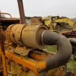 USED CASE 1150D CRAWLER AIR CLEANER ASSEMBLY