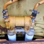 USED CASE 1150D CRAWLER ENGINE OIL COOLER