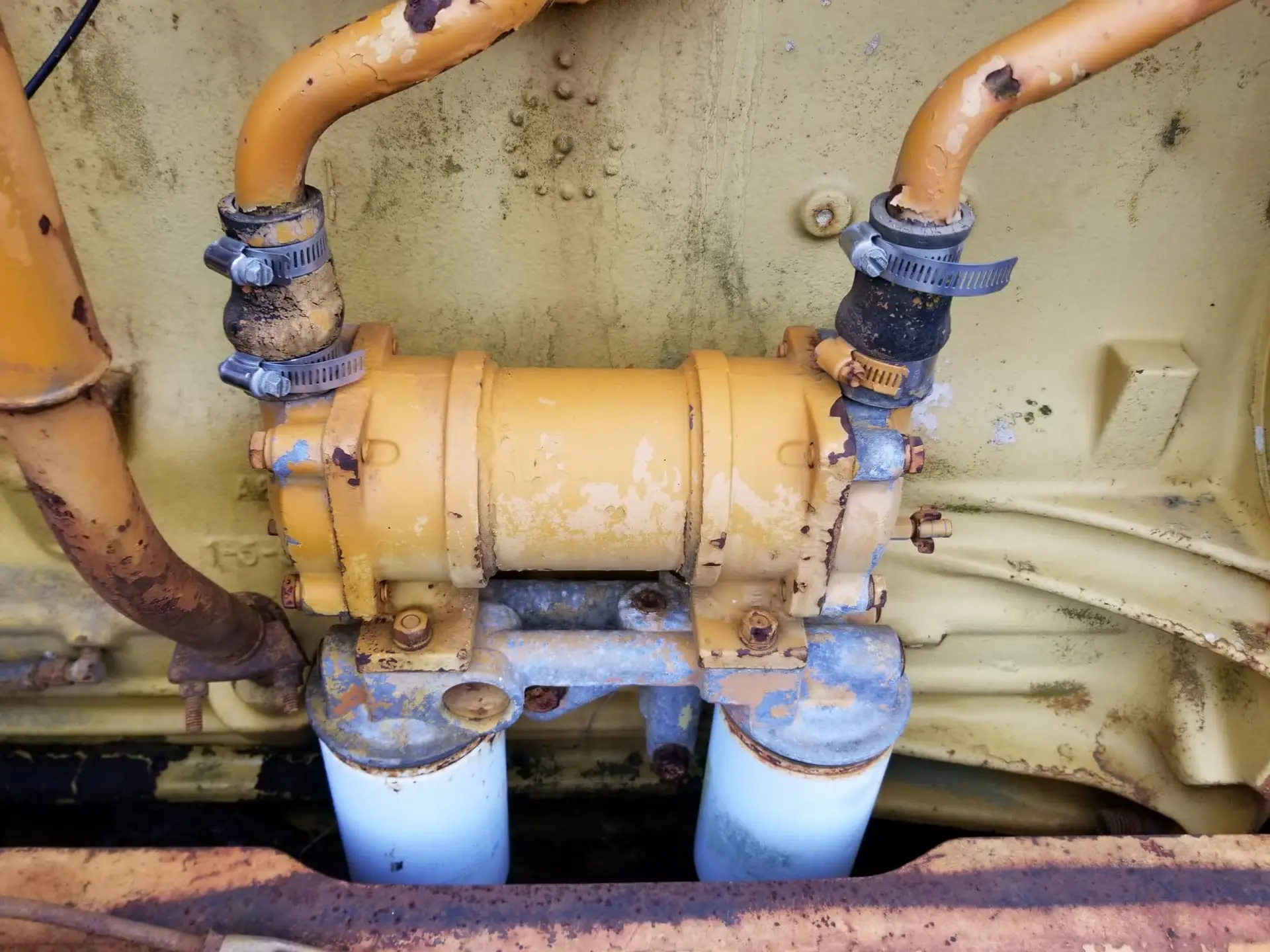 USED CASE 1150D CRAWLER ENGINE OIL COOLER