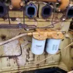 USED CASE 1150D FUEL FILTER HOUSING