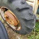 USED FORD 1600 REAR WHEEL