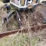 CAT 307SSR PUSH BLADE WITH CYLINDER, USED TO PULL AND CHECK