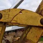 USED CAT 416 BACKHOE SIDE LINKS