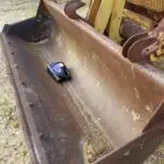 USED CAT 416 LOADER BUCKET