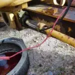 USED CAT 416 2WD POWER STEERING CYLINDER