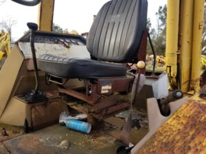 USED CAT 416 SEAT BASE / ASSEMBLY
