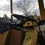USED CAT 416 STEERING WHEEL