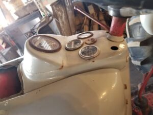 USED FORD 800 GAUGE COWL AND GAUGES