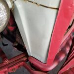 USED FORD 800 RIGHT LOWER HOOD PANEL